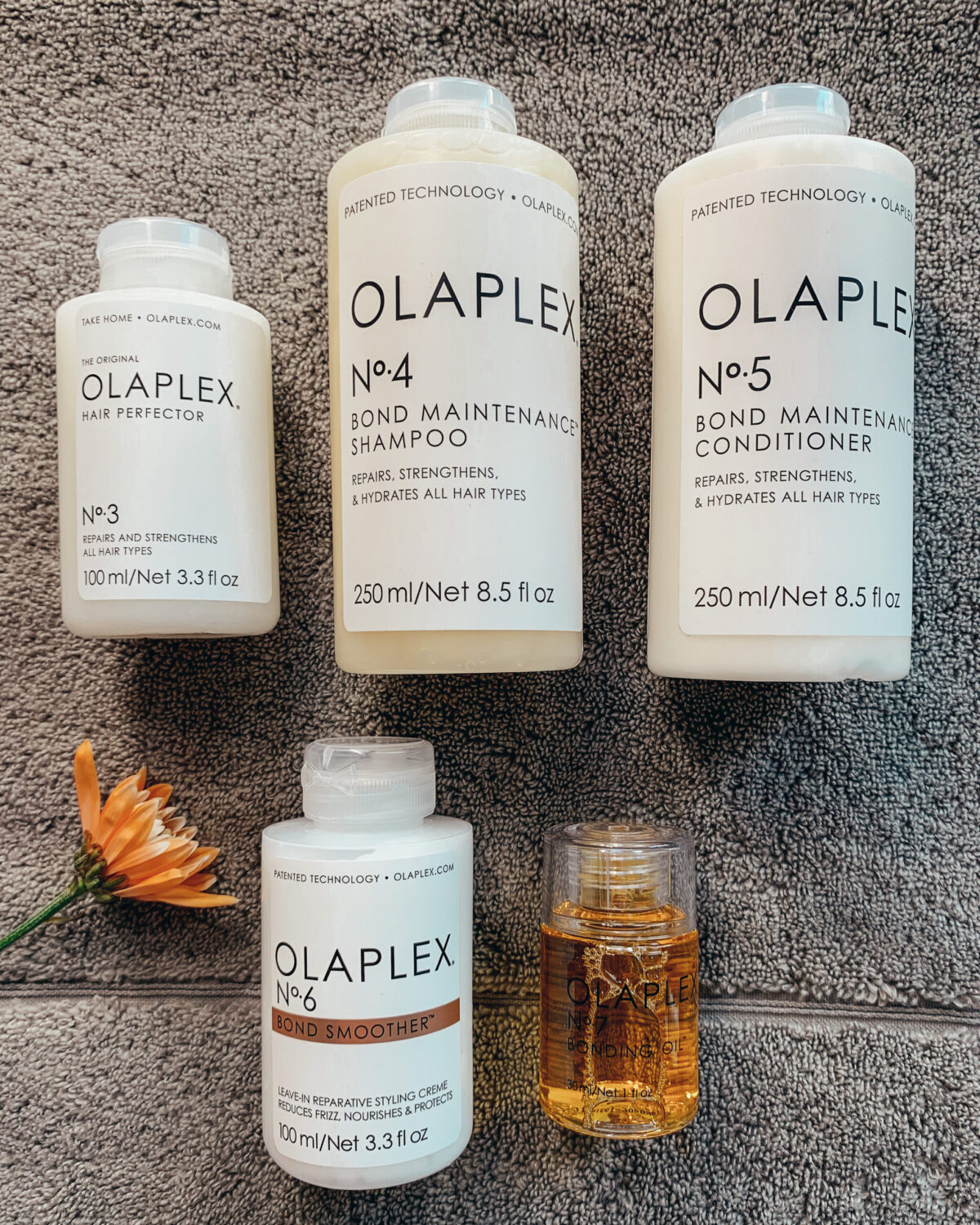 Olaplex No.3 + No.4 + No.5 + No.6 + No.7